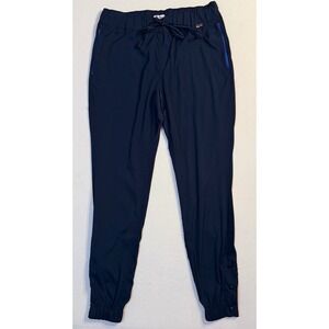 Koi Lite Peace Navy Blue Scrub Jogger Pants Slim Fit Women Medium Regular